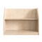 Flash Furniture Bright Beginnings Commercial Grade Modular 2 Shelf Wooden Classroom Display Shelf, Natural MK-KE19226-GG - alternate 2